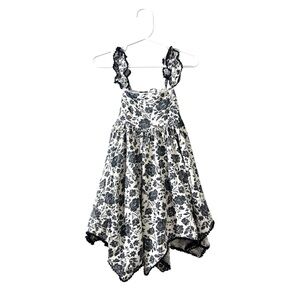 Joie Floral Black and Cream Dress Infant Size 24months